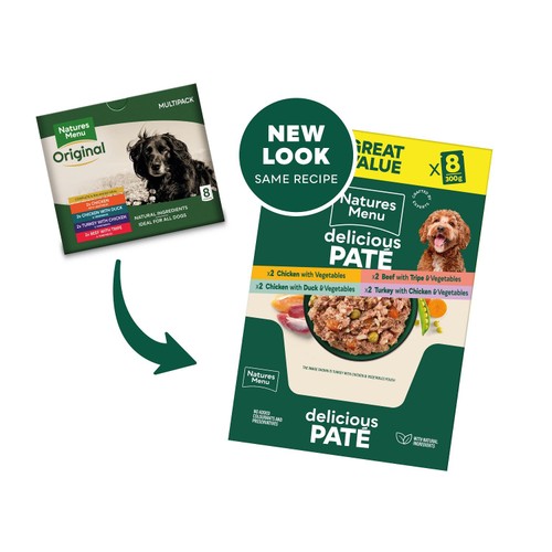 Natures Menu Pouches Food for Adult Dogs Multipack Mixed Variety
