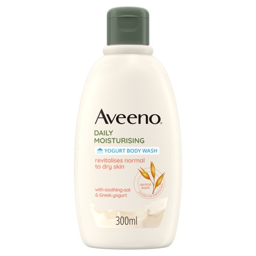 Aveeno Daily Moisturising Yogurt Body Wash with Apricot Scent