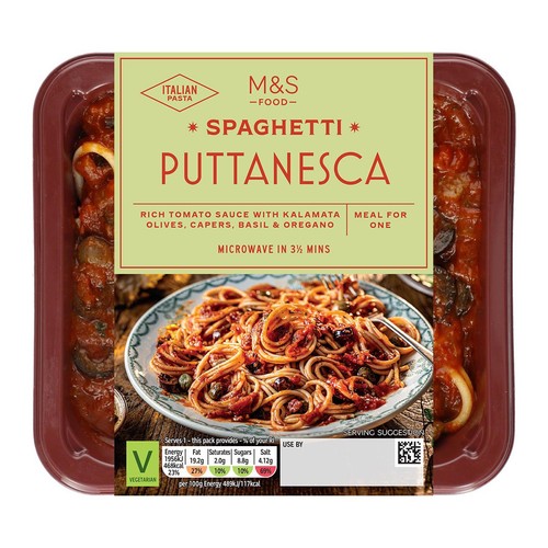 M&S Spaghetti Puttanesca