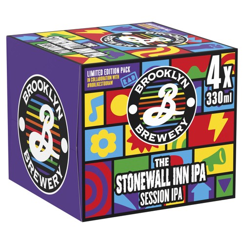 Brooklyn Brewery Stonewall Inn IPA Beer Can
