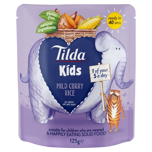Tilda Kids Mild Curry Rice