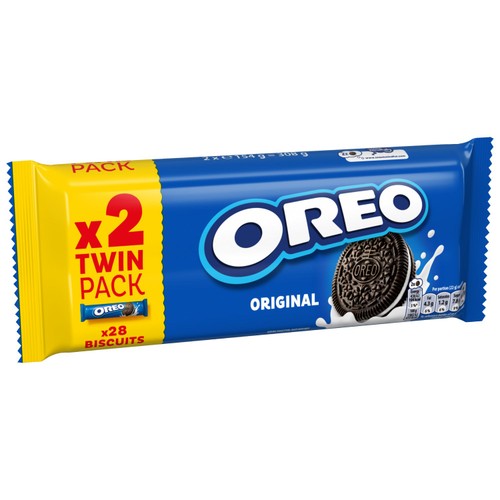 Oreo Chocolate Sandwich Biscuit Twin Pack