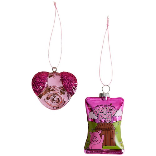 M&S Percy Sweet Glass, Pink Mix