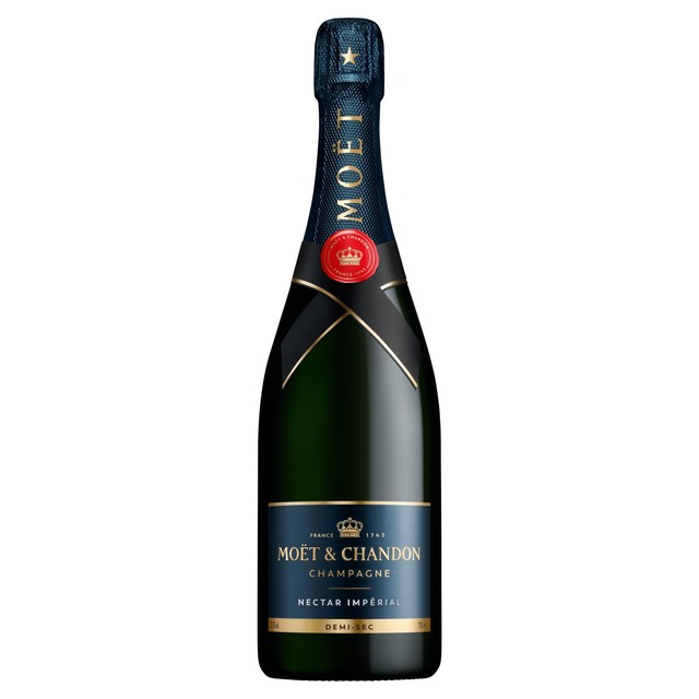 Demi-Sec White French Champagne with Rich Fruit Blend