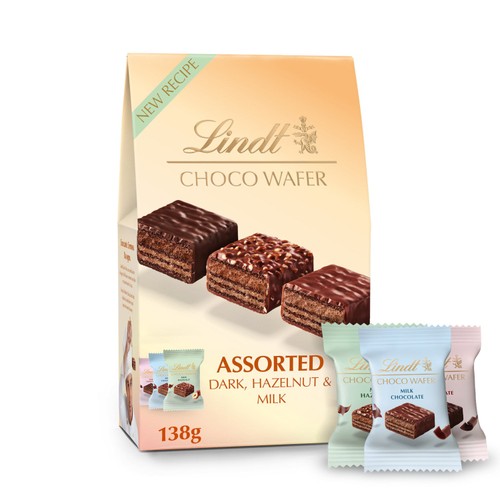 Lindt Choc Wafer Assorted Chocolate Sharing Box