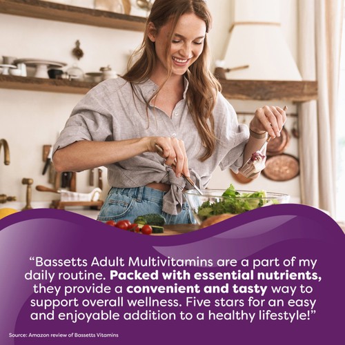 Bassetts Raspberry & Pomegranate  Adult Multivitamins 