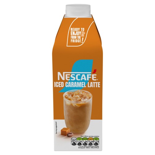 Nescafe Iced Coffee Caramel Flavour Latte