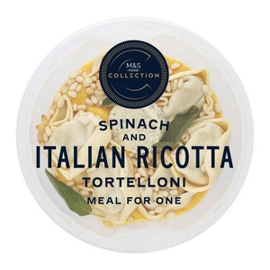 M&S Collection Spinach & Italian Ricotta Tortelloni Serves 1