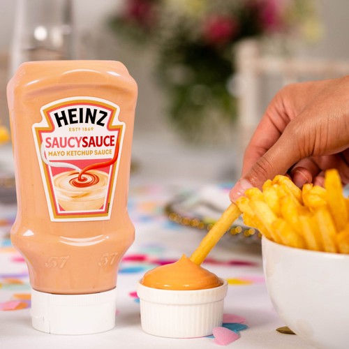 Heinz Saucy Sauce Mayonnaise Ketchup Sauce 