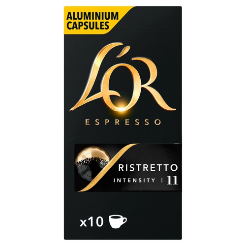 L'OR Ristretto Coffee Pods x10 Intensity 11