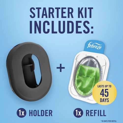 Febreze Bin Freshener Starter Kit Outdoor Fresh