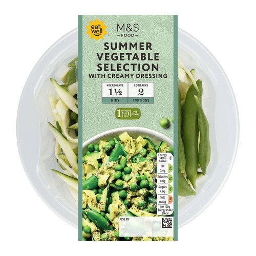 M&S Summer Vegetable Selection