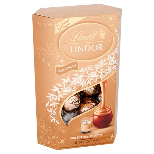 Lindt LINDOR Irish Cream Chocolate Truffles Box