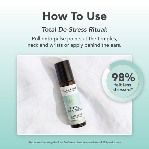 Tisserand Total De-Stress Aromatherapy Roller Ball