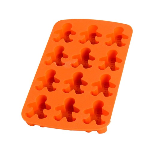 Gingerbread 12 Man Silicone Tray