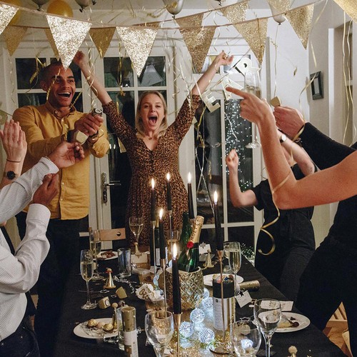Talking Tables Gold & Silver Party Poppers