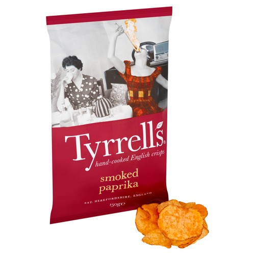 Tyrrells Smoked Paprika Sharing Crisps