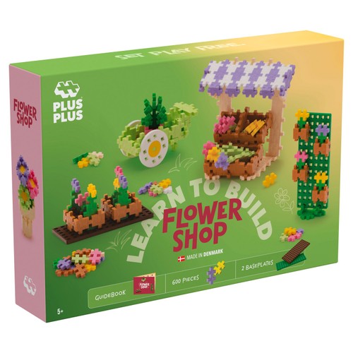 Plus-Plus Learn to Build Flower Shop