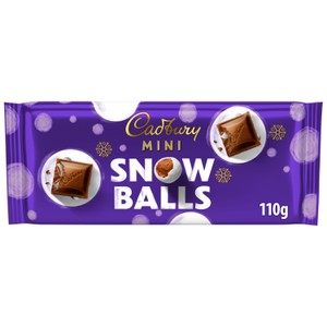 Dairy Milk Mini Snow Balls Chocolate Bar 110 g