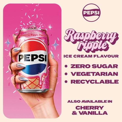 Pepsi Treats Raspberry Ripple