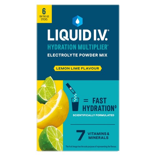 LIQUID IV Hydration Lemon Lime Electrolytes 