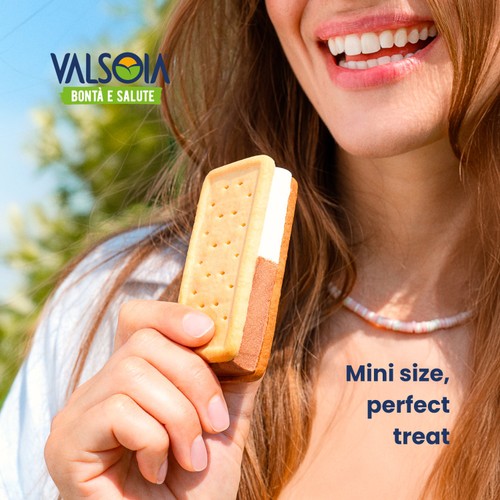 Valsoia 8 Soya Ice Cream Sandwiches