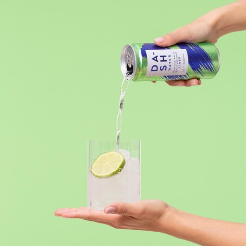 DASH Lime Infused Sparkling Water 