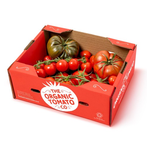 The Organic Tomato Co Mixed Tomato Box, 800g The Organic Tomato Co Mixed Tomato Box, 800g