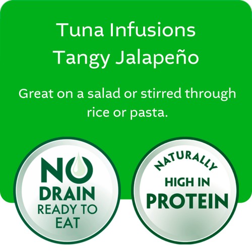 John West Tangy Jalapeno No Drain Tuna Infusions