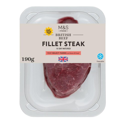 M&S Fillet Beef Steak