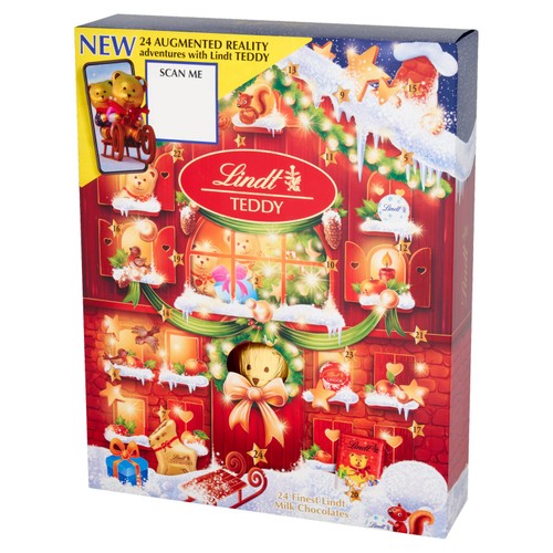 Lindt Teddy Augmented Reality Chocolate Advent Calendar