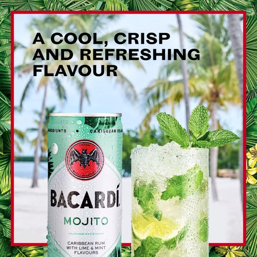 Bacardi Mojito Premix Rum Cocktail