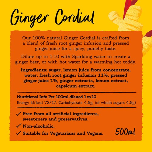 Belvoir Ginger Cordial