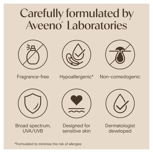 Aveeno Calm & Restore Moisturising Face Lotion SPF50