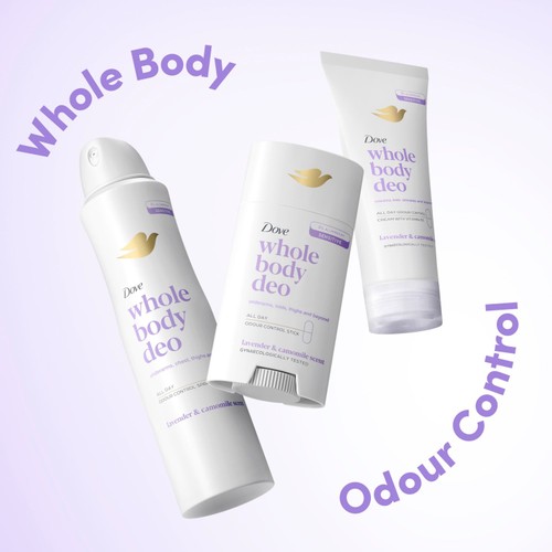 Dove Women 48h Whole Body Aerosol Lavender & Chamomile