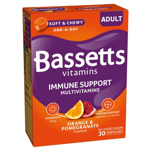 Bassetts Vitamins Adult Immune Support Orange & Pomegranate