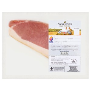 Packington Free Range Dry Cured Smoked Back Bacon