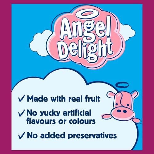 Angel Delight Strawberry Instant Dessert Mix