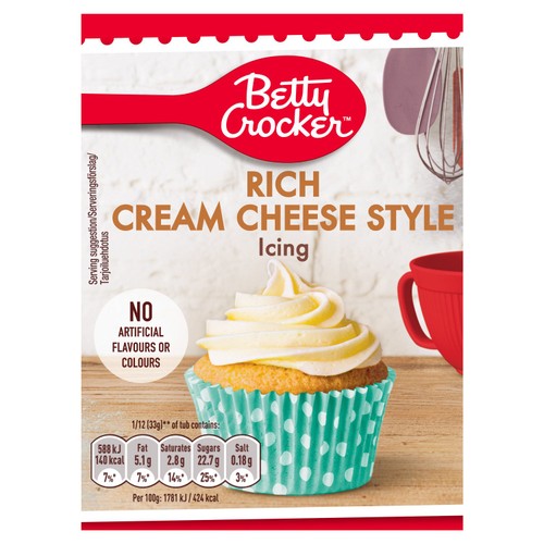 Betty Crocker Cream Cheese Style Icing