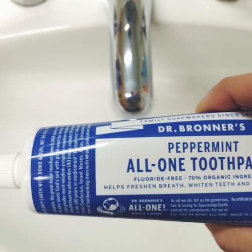 Dr Bronner's Peppermint Organic Toothpaste