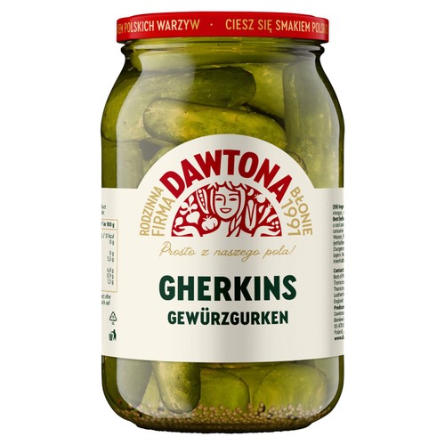 Dawtona Pickled Gherkins