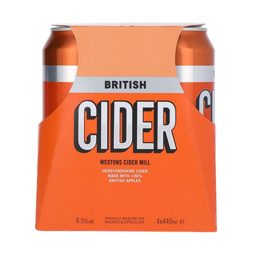 M&S x Westons British Cider