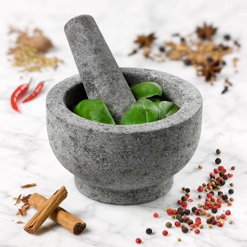 Tala Granite Pestle and Mortar 14x14x14.5cm