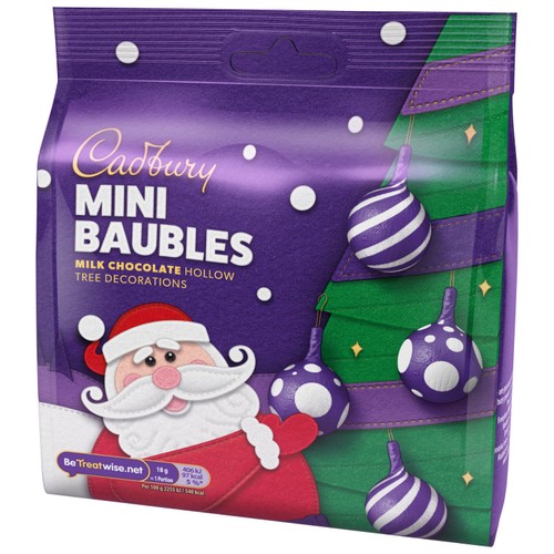 Cadbury 12 Chocolate Bauble Tree Decorations