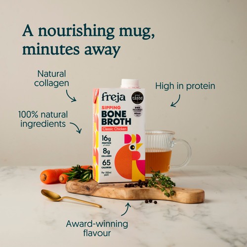Freja Classic Chicken Sipping Bone Broth