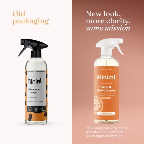 Miniml Clementine Oven & Hob Cleaner Spray Bottle
