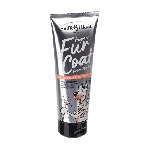 Sniffe & Likkit Fur Coat 3-in-1 Brightening & Conditioning Dog Shampoo