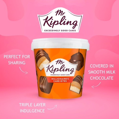 Mr Kipling Millionaire Cake Bites
