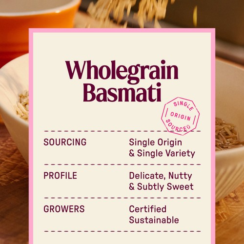 Nice Rice Wholegrain Basmati Microwave Rice