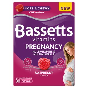 Bassetts Vitamins Woman Raspberry Multivitamin Pastilles 30s